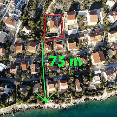 Sea View Daire Seget Vranjica Dış mekan fotoğraf