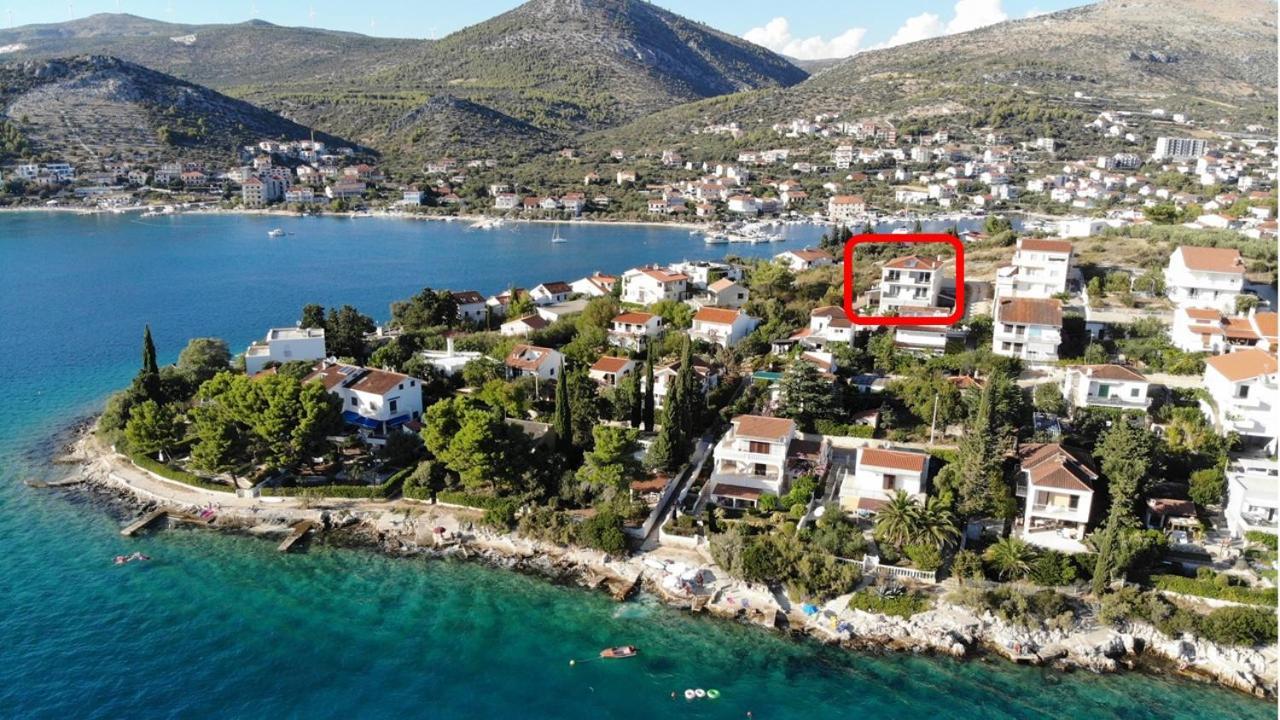 Sea View Daire Seget Vranjica Dış mekan fotoğraf
